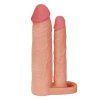 Przedłużka penisa podwójne dildo Pleasure X Tender +5cm
